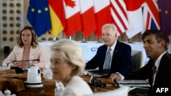 Лидеры нескольких стран G7