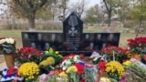 Мемориал памяти о российских военных, погибших во время удара ВСУ по авиабазе в поселке Октябрьское Красногвардейского (Курманского) района 11 ноября 2024 года