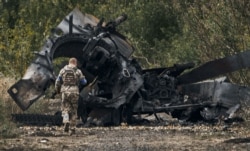 Разбитая российская техника возле Балаклеи в Харьковской области. 11 сентября 2022 года