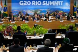 Саммит G20 в Бразилии. 18 ноября 2024 года