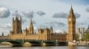 U.K. -- The Big Ben, the Houses of Parliament and Westminster Bridge in London